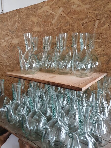 Carafe de vin cu racitor